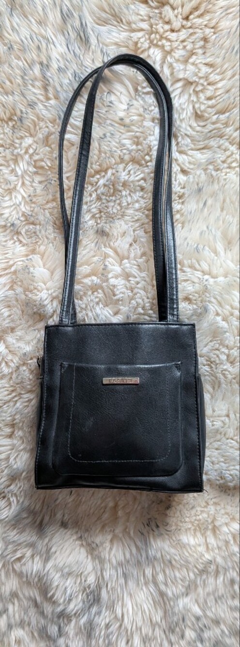 Rosetti Classic Black Crossbody Shoulder Bag